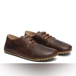 Men's Barefoot Grounding Lace Up Shoe / Coffee size 10 MEN brand new